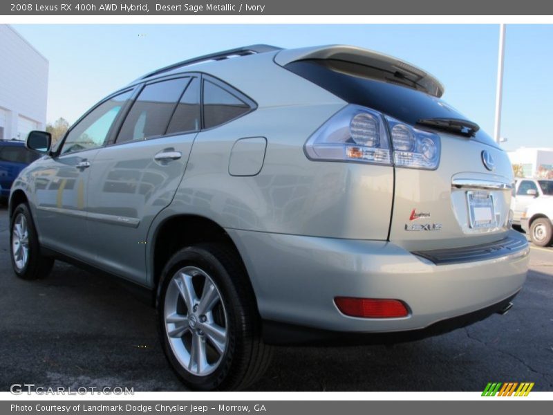 Desert Sage Metallic / Ivory 2008 Lexus RX 400h AWD Hybrid