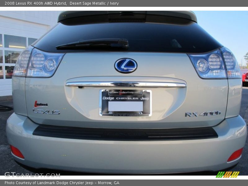 Desert Sage Metallic / Ivory 2008 Lexus RX 400h AWD Hybrid