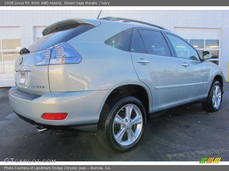 Desert Sage Metallic / Ivory 2008 Lexus RX 400h AWD Hybrid