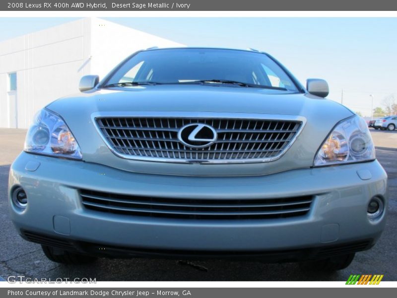 Desert Sage Metallic / Ivory 2008 Lexus RX 400h AWD Hybrid