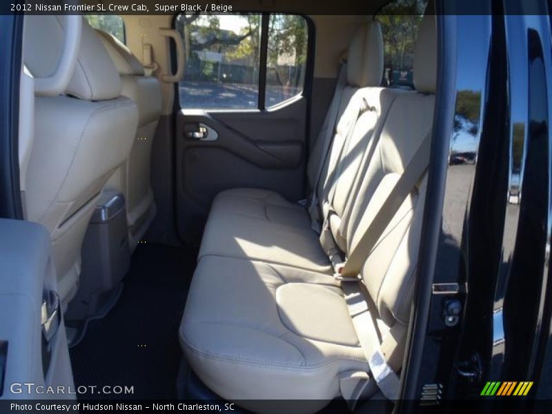 Super Black / Beige 2012 Nissan Frontier SL Crew Cab