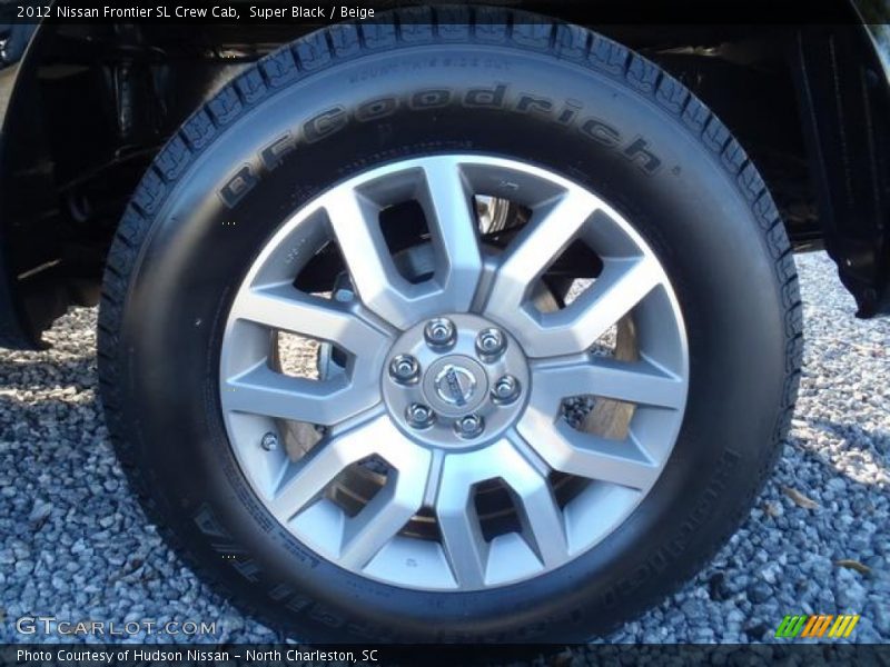 Super Black / Beige 2012 Nissan Frontier SL Crew Cab