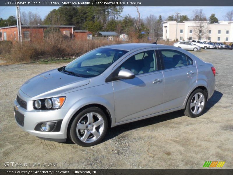  2012 Sonic LTZ Sedan Silver Ice Metallic