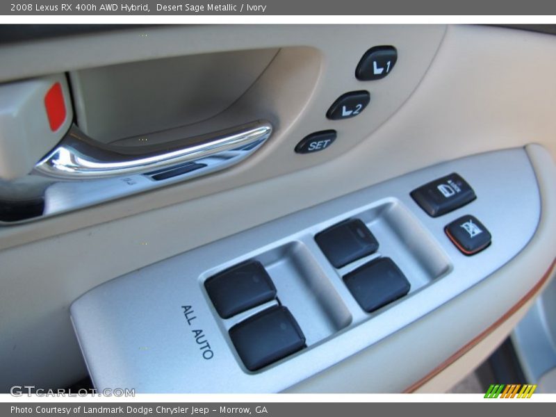 Desert Sage Metallic / Ivory 2008 Lexus RX 400h AWD Hybrid