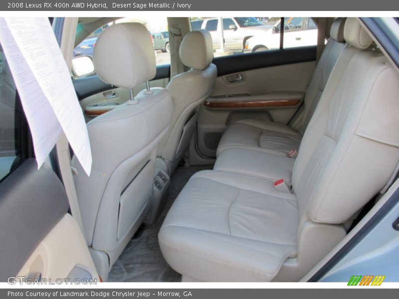 Desert Sage Metallic / Ivory 2008 Lexus RX 400h AWD Hybrid
