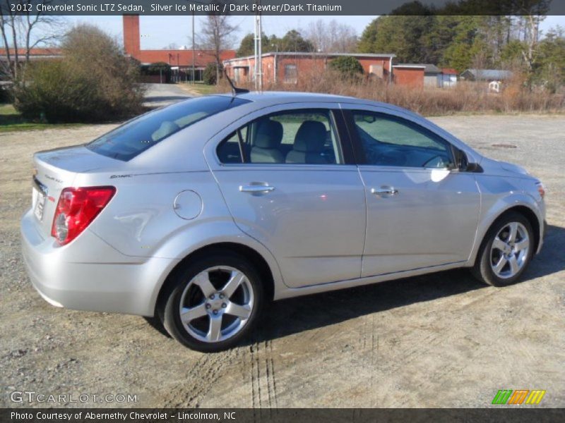  2012 Sonic LTZ Sedan Silver Ice Metallic