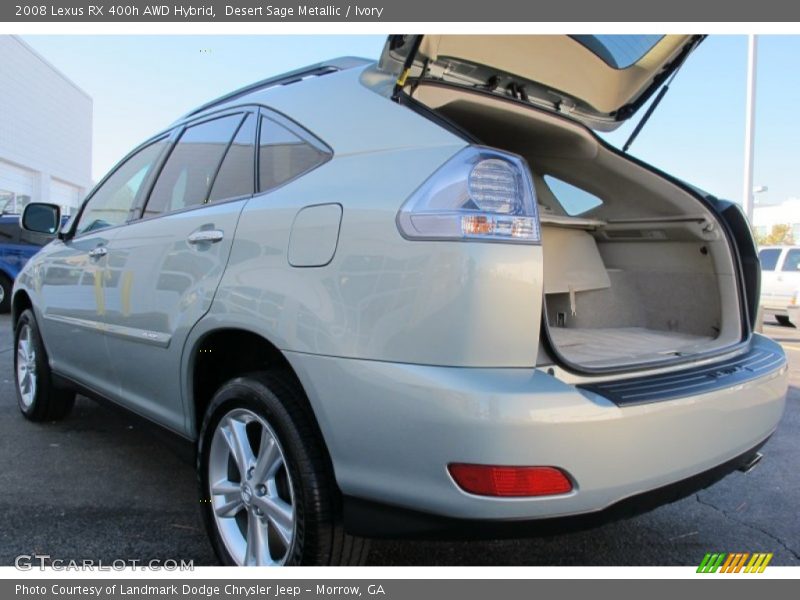 Desert Sage Metallic / Ivory 2008 Lexus RX 400h AWD Hybrid