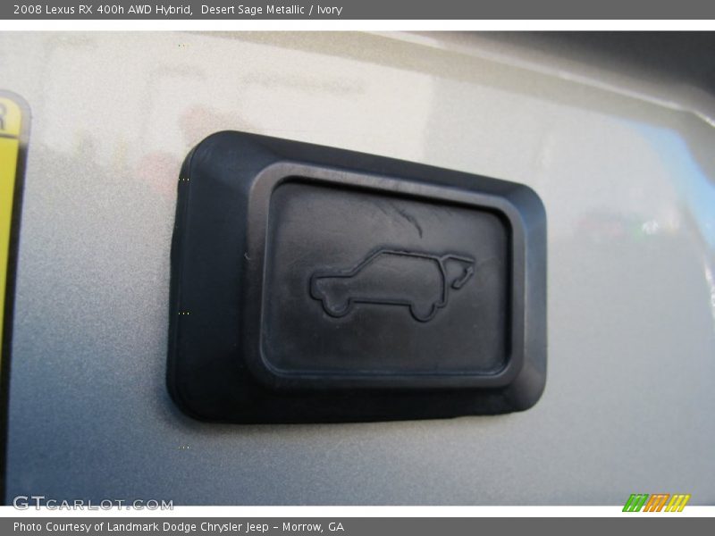 Desert Sage Metallic / Ivory 2008 Lexus RX 400h AWD Hybrid
