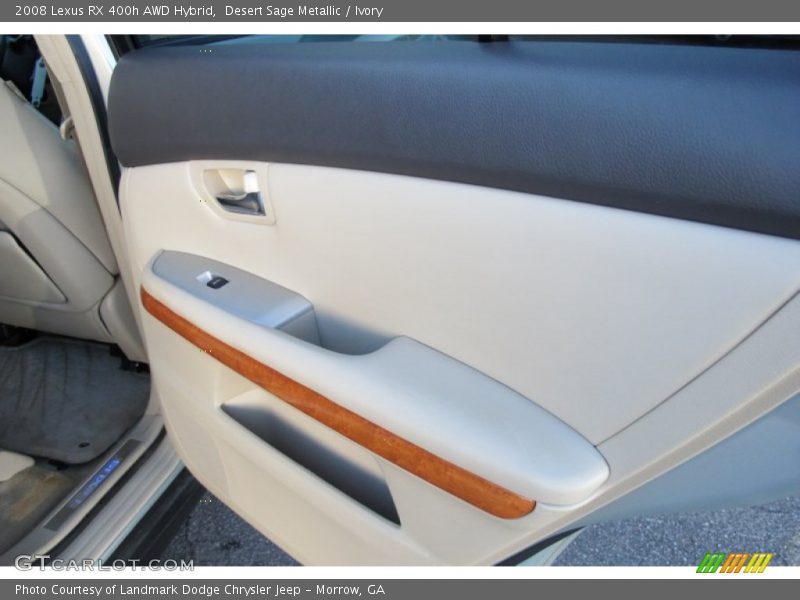 Desert Sage Metallic / Ivory 2008 Lexus RX 400h AWD Hybrid