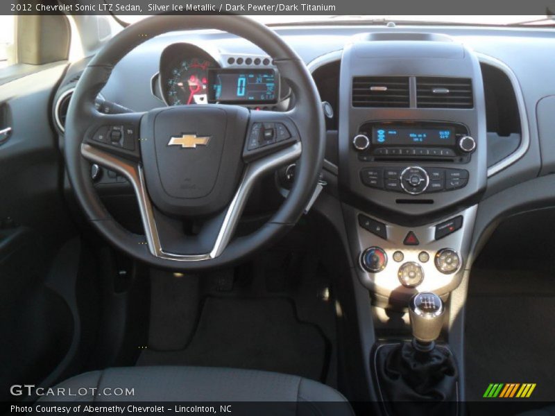 Dashboard of 2012 Sonic LTZ Sedan