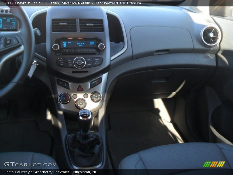 Silver Ice Metallic / Dark Pewter/Dark Titanium 2012 Chevrolet Sonic LTZ Sedan