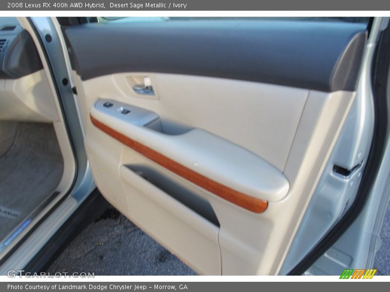 Desert Sage Metallic / Ivory 2008 Lexus RX 400h AWD Hybrid