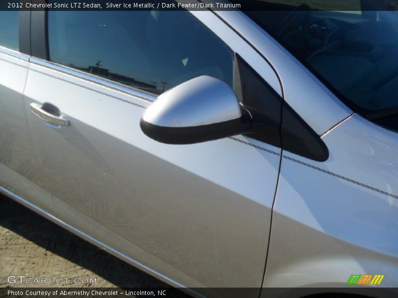 Silver Ice Metallic / Dark Pewter/Dark Titanium 2012 Chevrolet Sonic LTZ Sedan