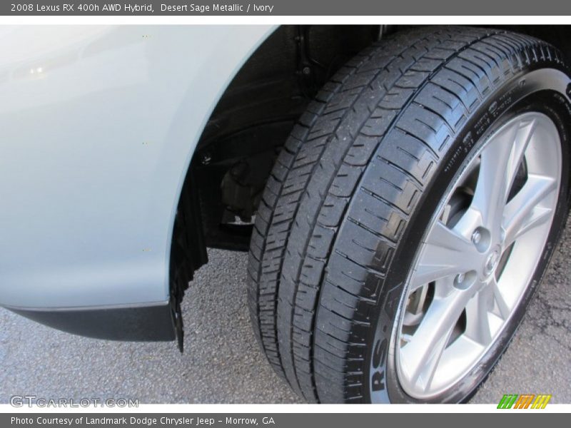 Desert Sage Metallic / Ivory 2008 Lexus RX 400h AWD Hybrid