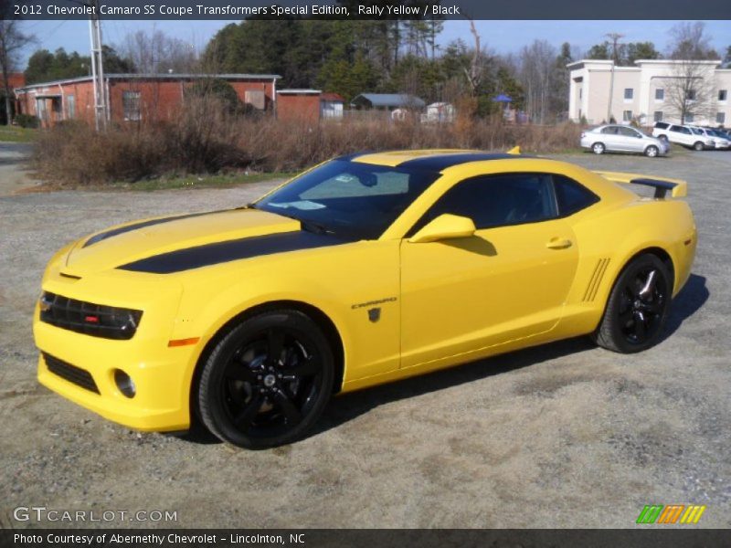 Front 3/4 View of 2012 Camaro SS Coupe Transformers Special Edition