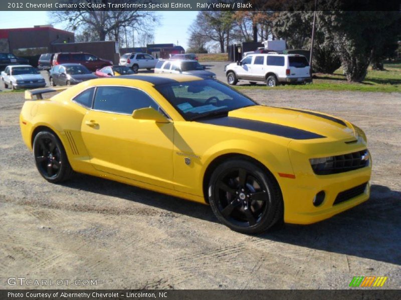  2012 Camaro SS Coupe Transformers Special Edition Rally Yellow