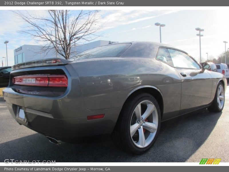 Tungsten Metallic / Dark Slate Gray 2012 Dodge Challenger SRT8 392