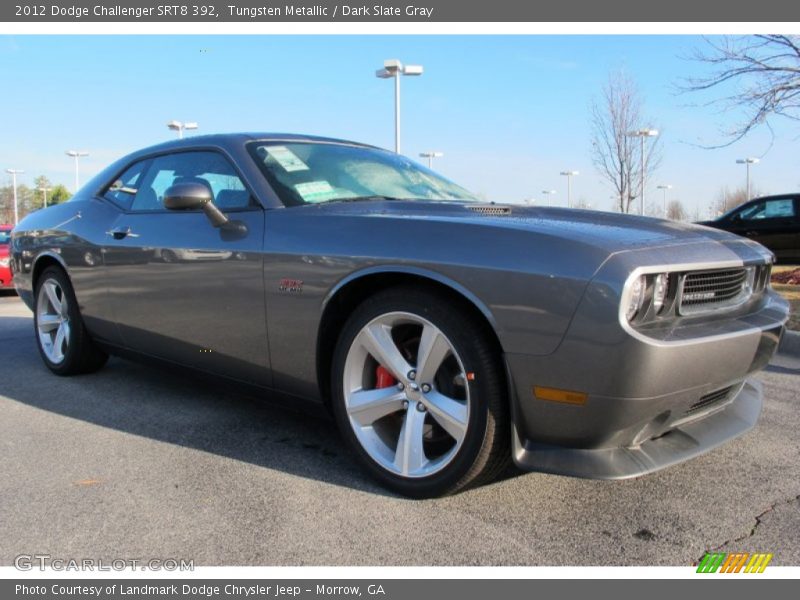Front 3/4 View of 2012 Challenger SRT8 392