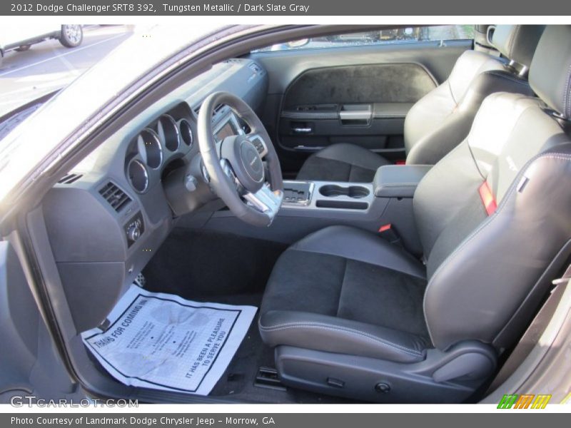  2012 Challenger SRT8 392 Dark Slate Gray Interior