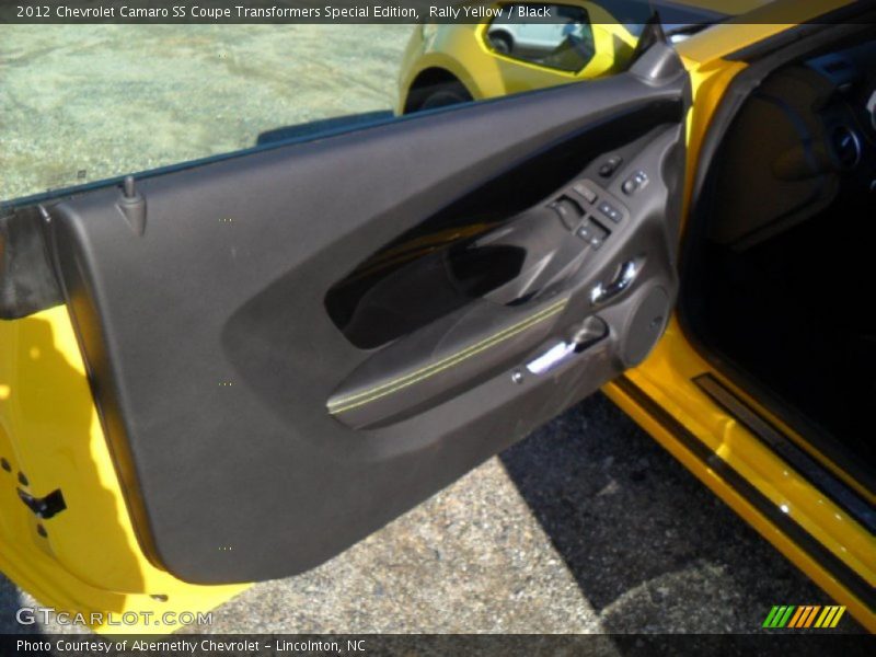 Door Panel of 2012 Camaro SS Coupe Transformers Special Edition