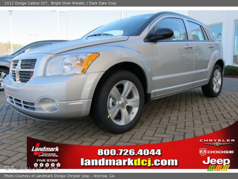 Bright Silver Metallic / Dark Slate Gray 2012 Dodge Caliber SXT