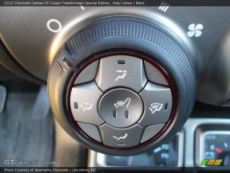 Controls of 2012 Camaro SS Coupe Transformers Special Edition