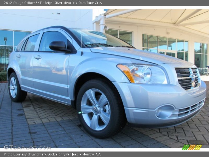 Bright Silver Metallic / Dark Slate Gray 2012 Dodge Caliber SXT