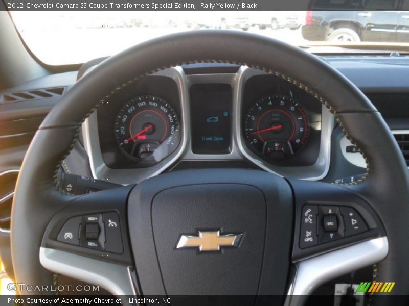 Rally Yellow / Black 2012 Chevrolet Camaro SS Coupe Transformers Special Edition