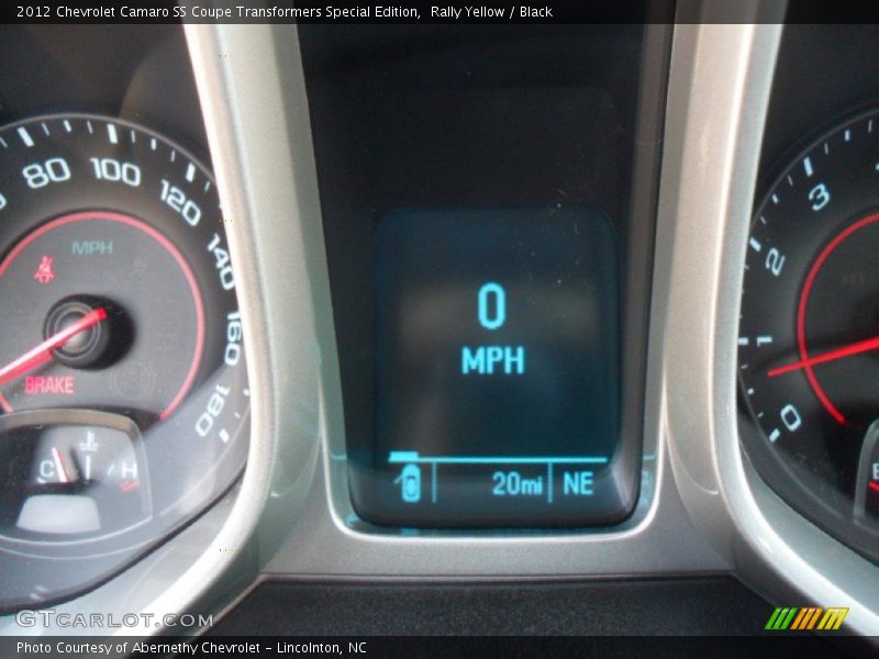 Rally Yellow / Black 2012 Chevrolet Camaro SS Coupe Transformers Special Edition