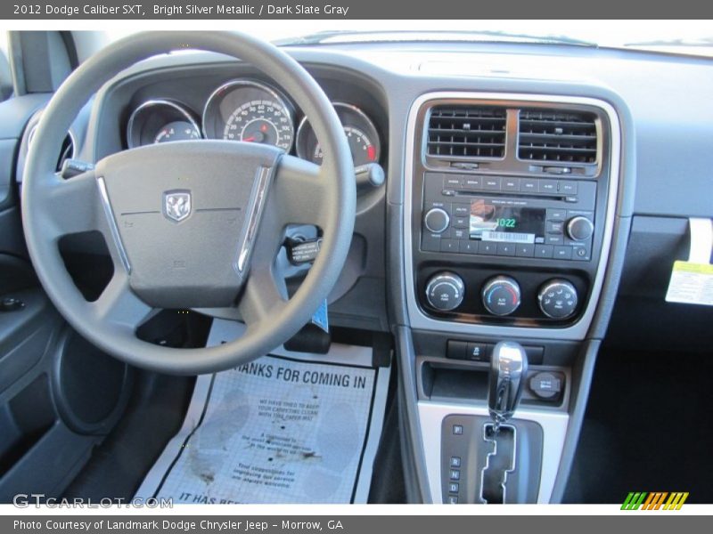 Bright Silver Metallic / Dark Slate Gray 2012 Dodge Caliber SXT