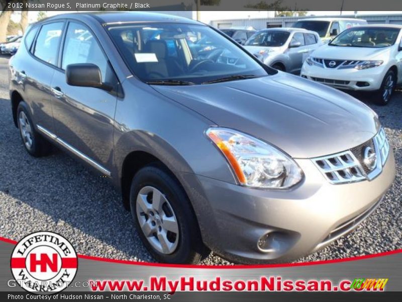 Platinum Graphite / Black 2012 Nissan Rogue S