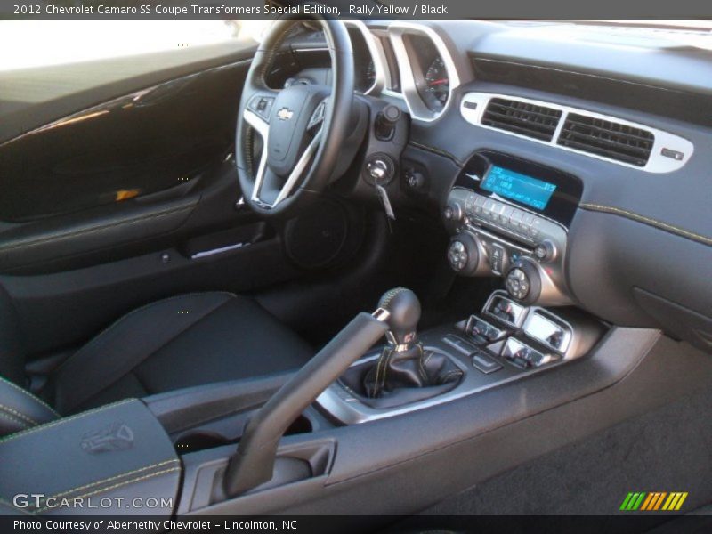 Dashboard of 2012 Camaro SS Coupe Transformers Special Edition