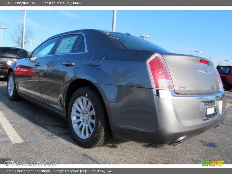 Tungsten Metallic / Black 2012 Chrysler 300