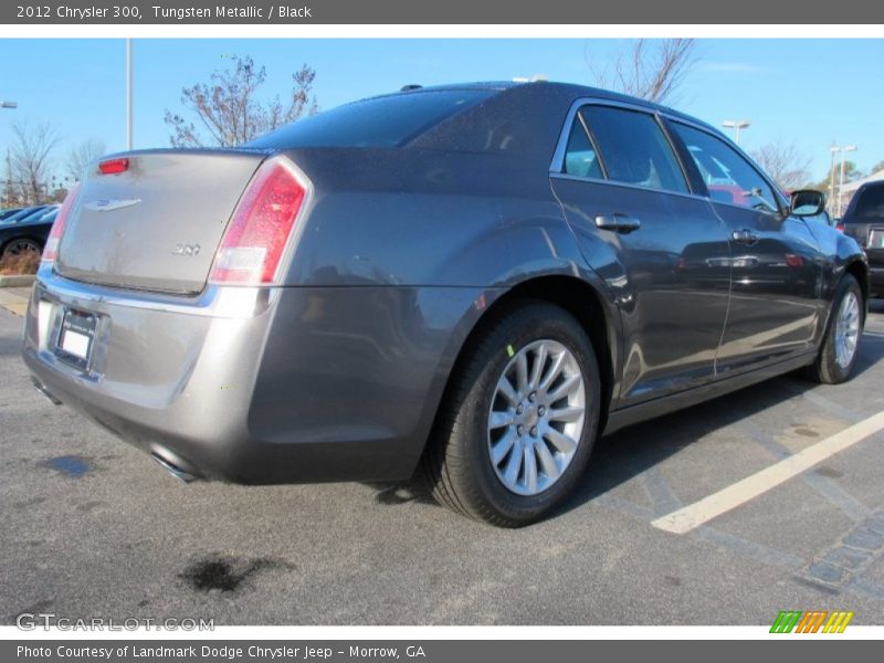 Tungsten Metallic / Black 2012 Chrysler 300