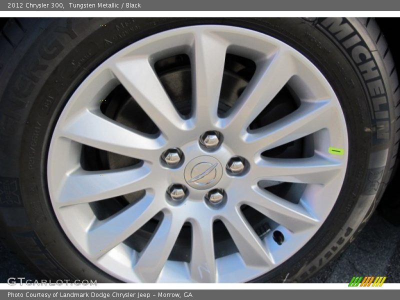 Tungsten Metallic / Black 2012 Chrysler 300