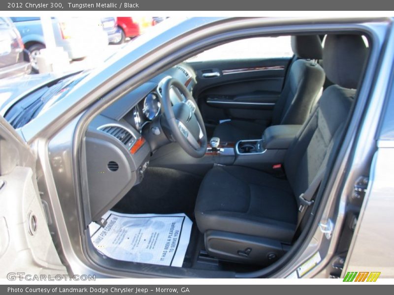 Tungsten Metallic / Black 2012 Chrysler 300