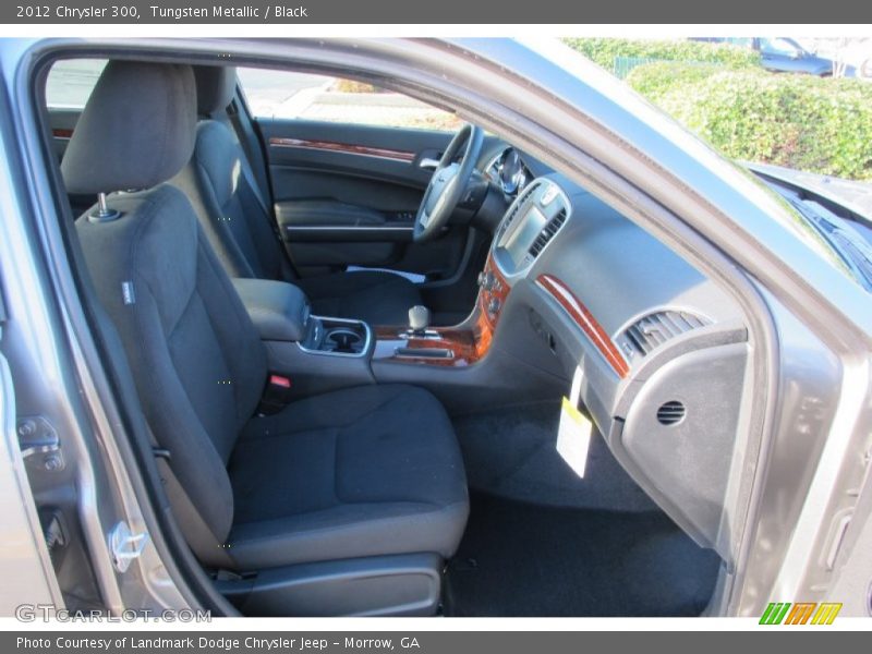 Tungsten Metallic / Black 2012 Chrysler 300