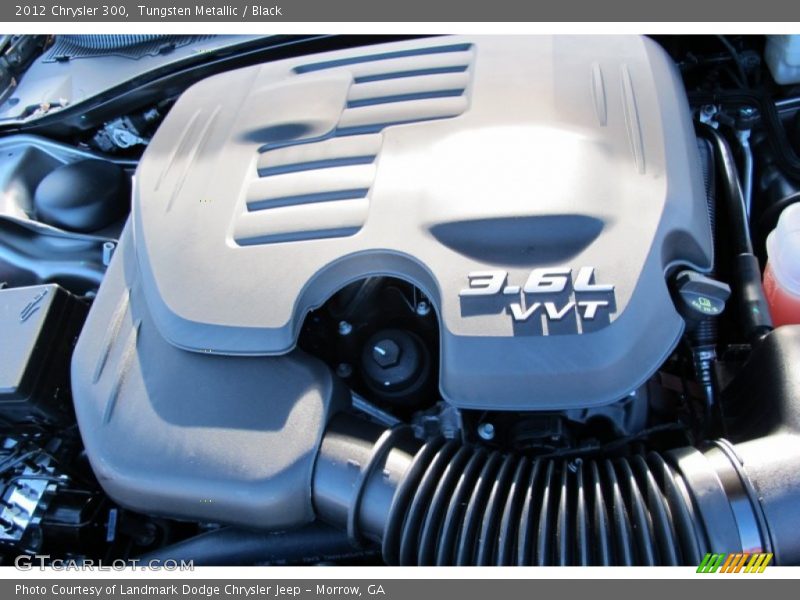 Tungsten Metallic / Black 2012 Chrysler 300