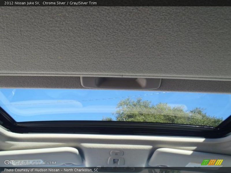 Sunroof of 2012 Juke SV