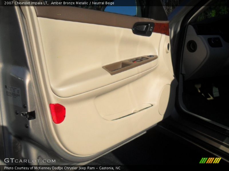 Amber Bronze Metallic / Neutral Beige 2007 Chevrolet Impala LT