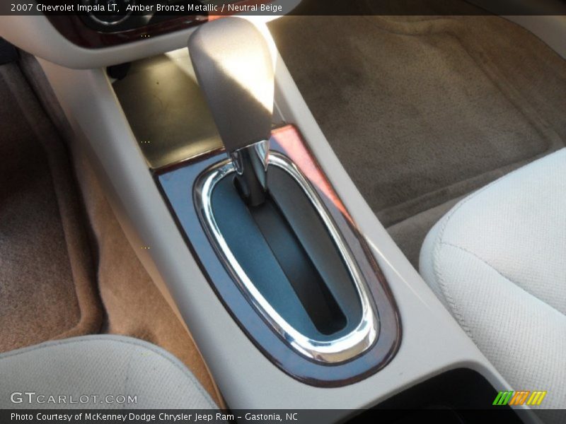 Amber Bronze Metallic / Neutral Beige 2007 Chevrolet Impala LT