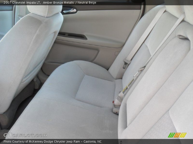 Amber Bronze Metallic / Neutral Beige 2007 Chevrolet Impala LT