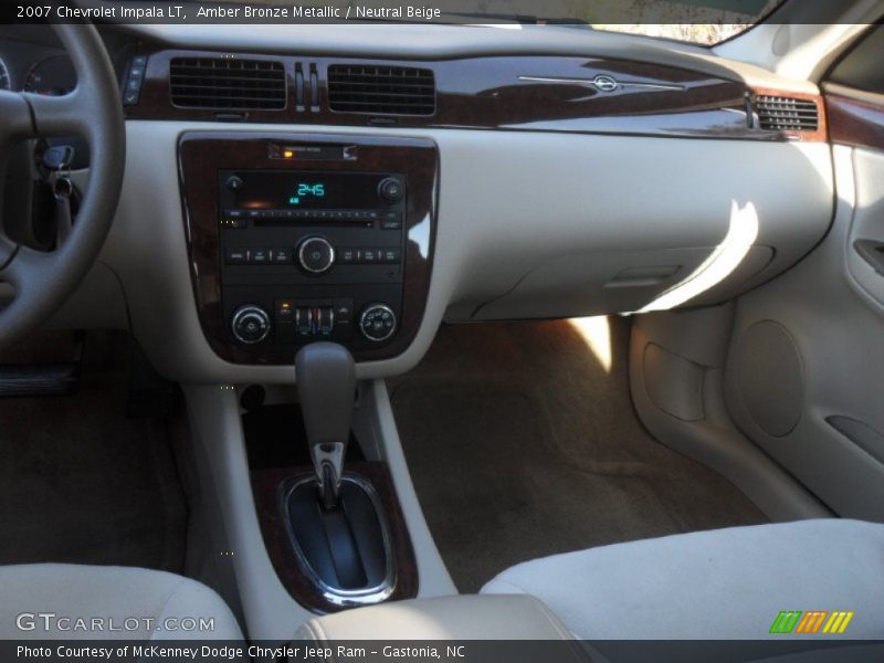 Amber Bronze Metallic / Neutral Beige 2007 Chevrolet Impala LT