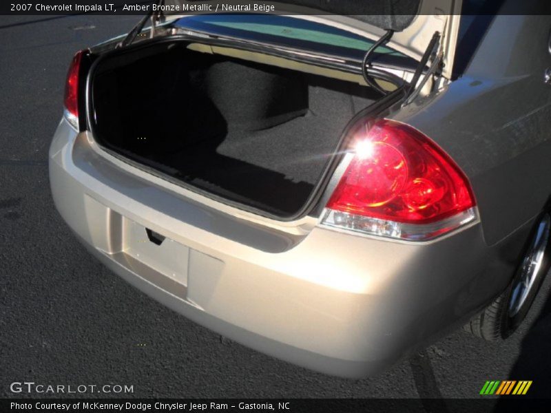 Amber Bronze Metallic / Neutral Beige 2007 Chevrolet Impala LT