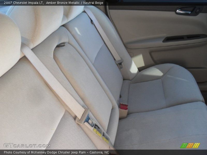 Amber Bronze Metallic / Neutral Beige 2007 Chevrolet Impala LT