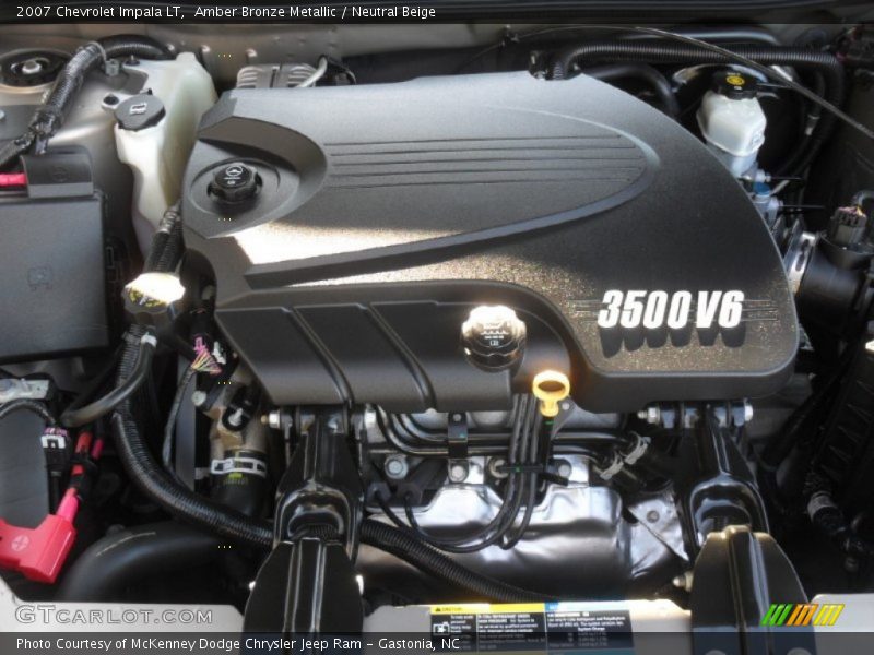 Amber Bronze Metallic / Neutral Beige 2007 Chevrolet Impala LT