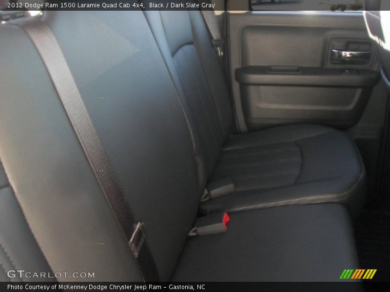 Black / Dark Slate Gray 2012 Dodge Ram 1500 Laramie Quad Cab 4x4