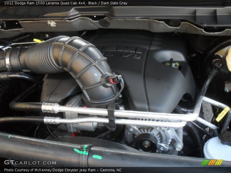 Black / Dark Slate Gray 2012 Dodge Ram 1500 Laramie Quad Cab 4x4
