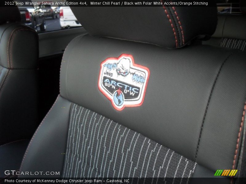 Embroidered Arctic logo - 2012 Jeep Wrangler Sahara Arctic Edition 4x4
