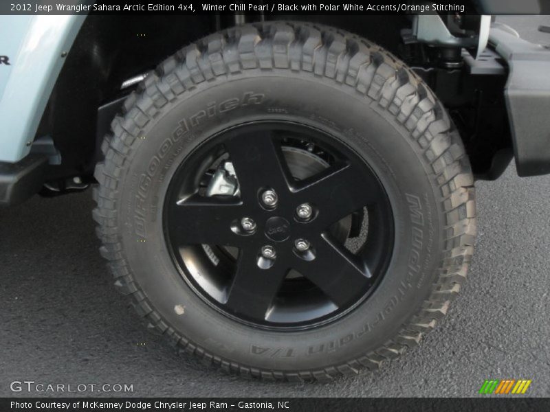  2012 Wrangler Sahara Arctic Edition 4x4 Wheel
